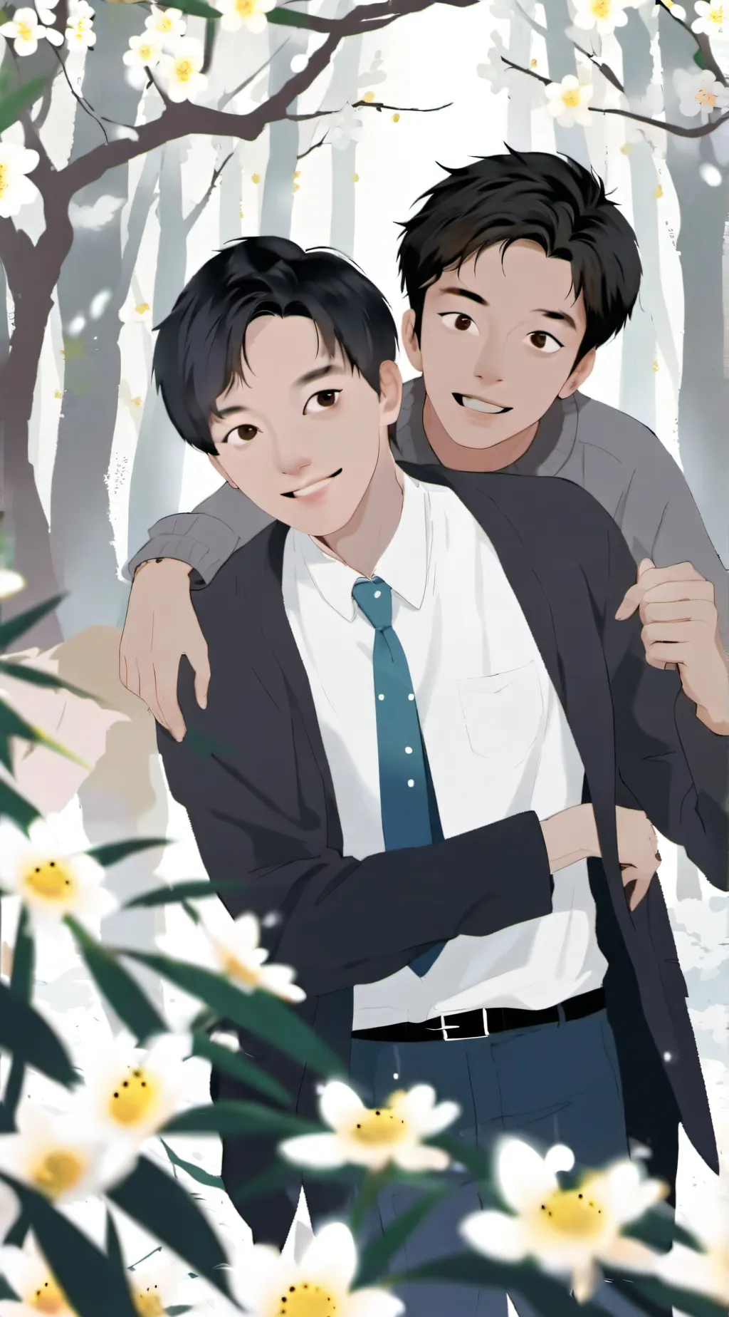 ai character: Alex and mark background