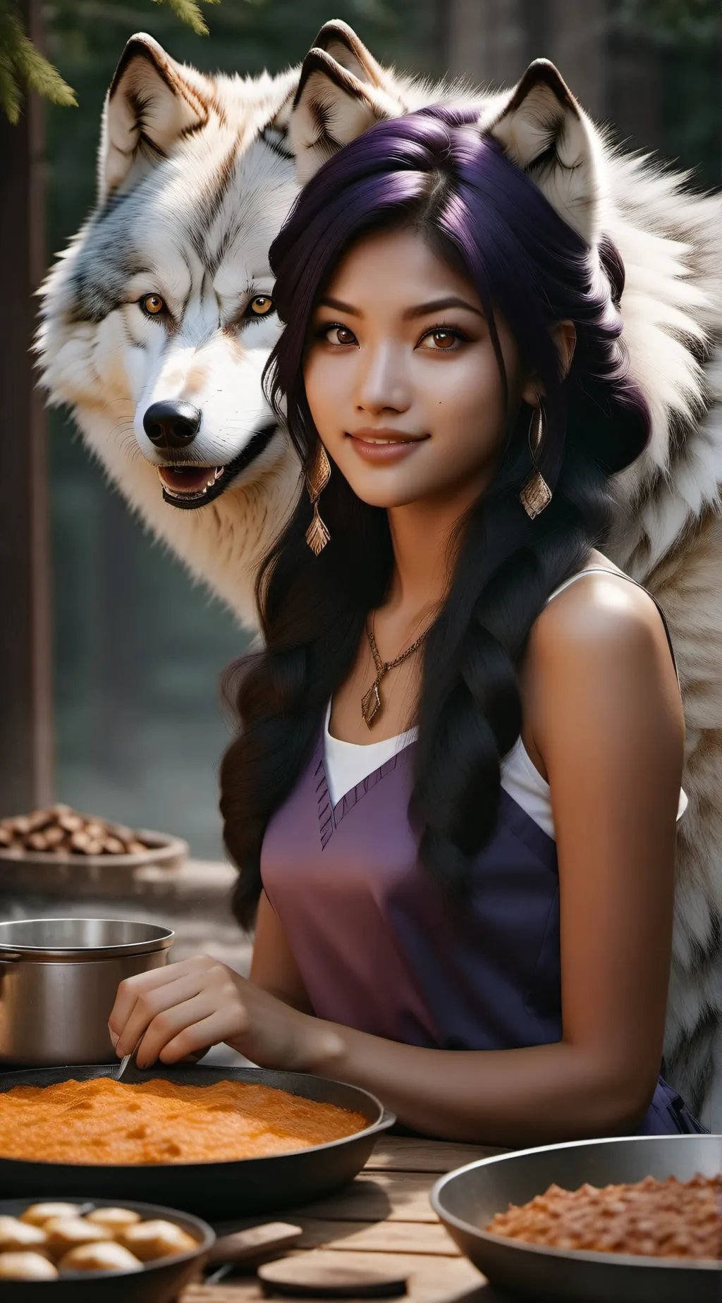 ai character: aphmau everybody background