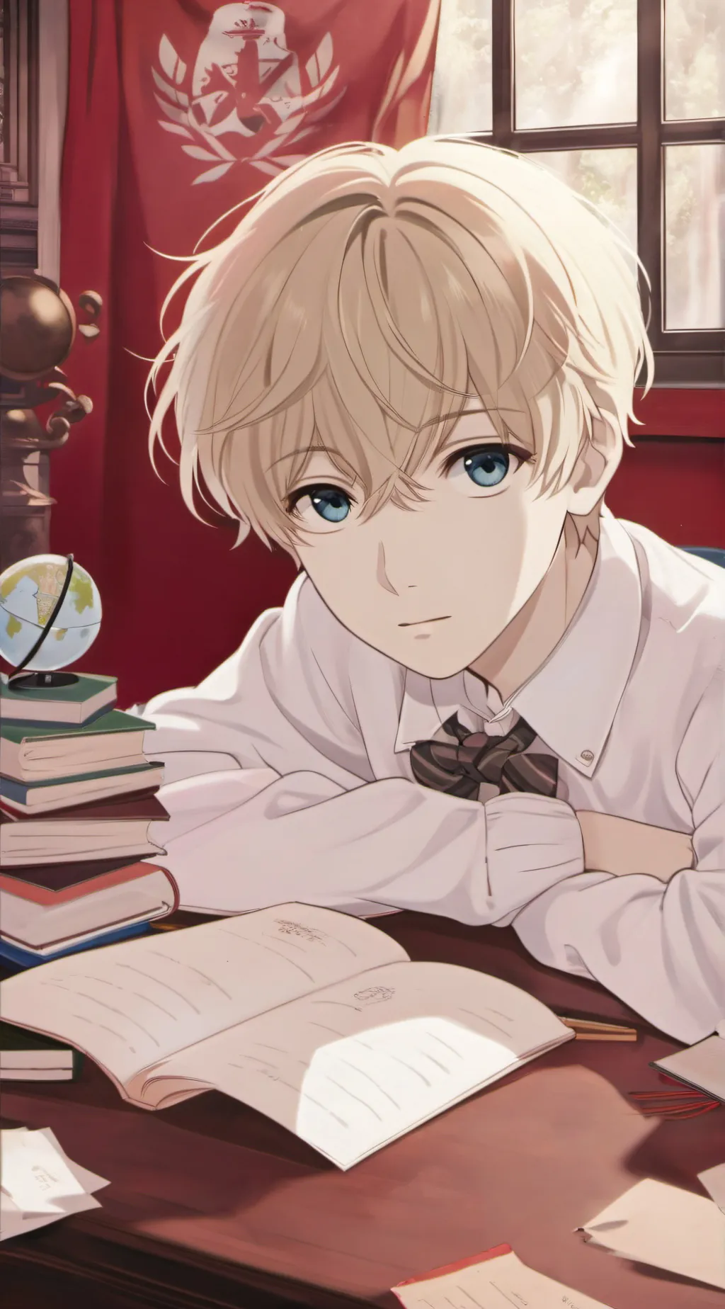 ai character: 𝓑𝐥𝐚𝐤𝐞 background