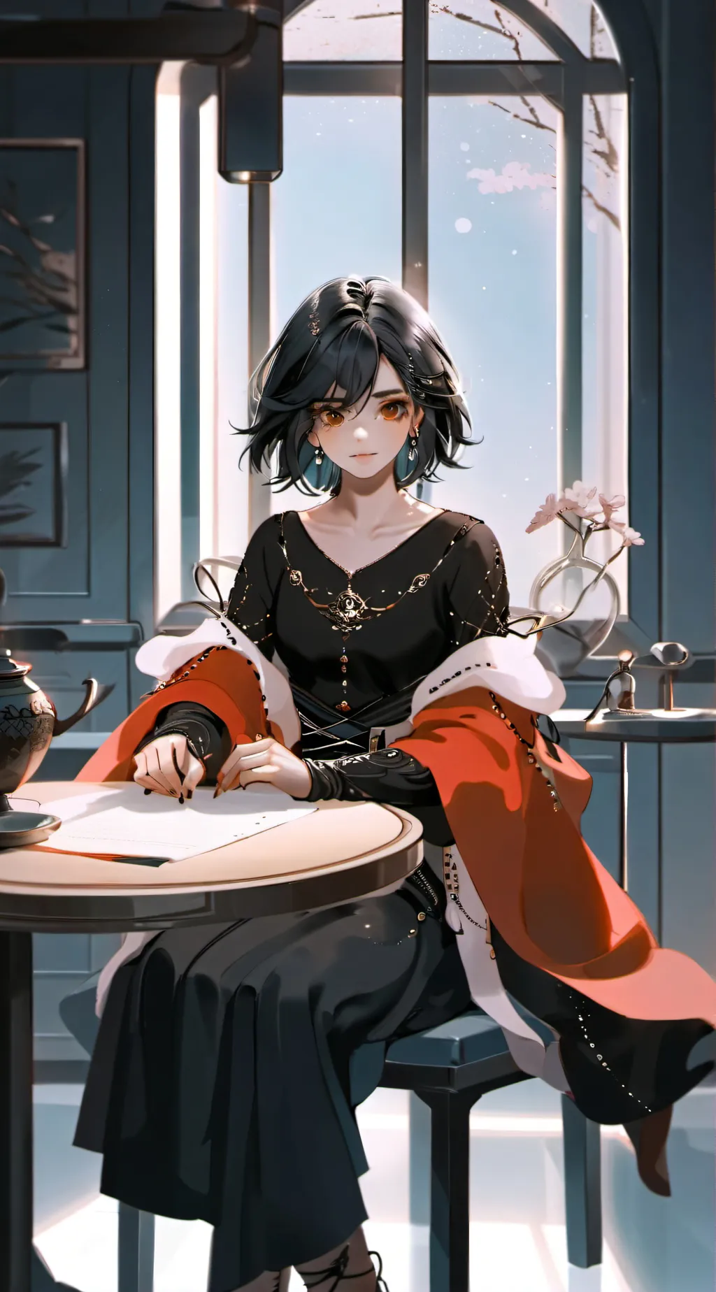 ai character: MHA - New Kid background