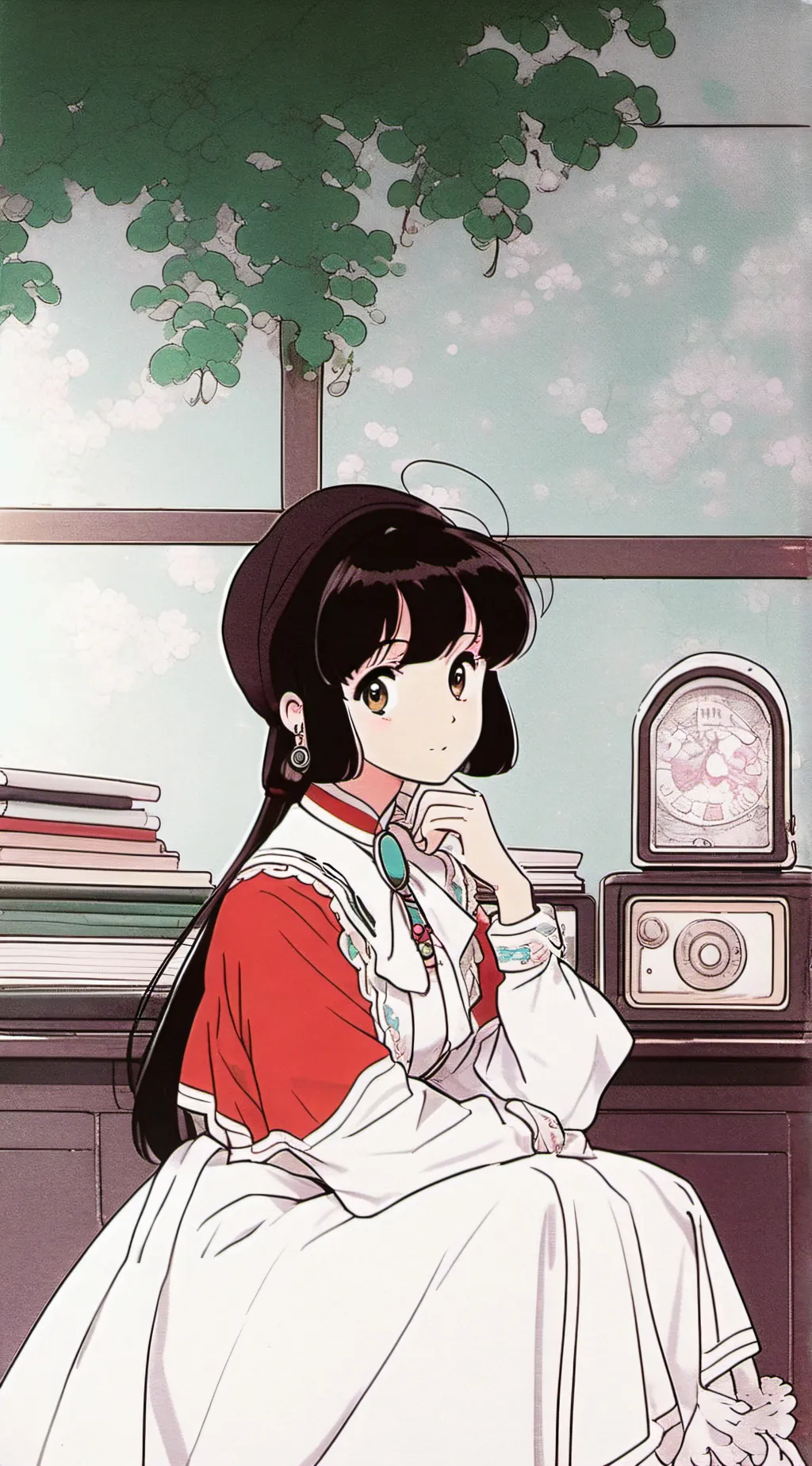 ai character: Evelyn background