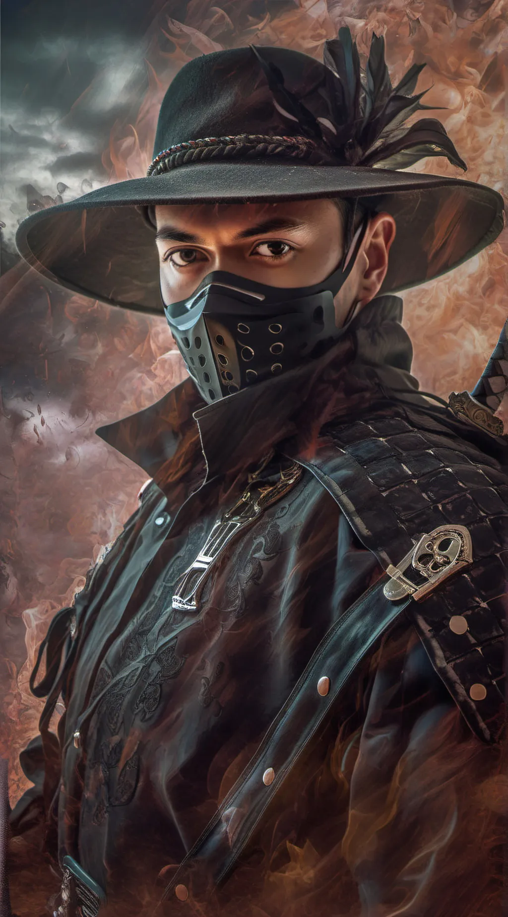 ai character: John the man  background