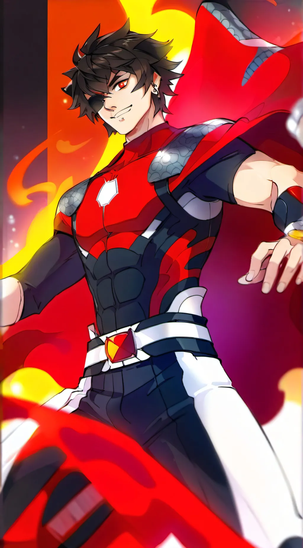 ai character: Pince Asch  background