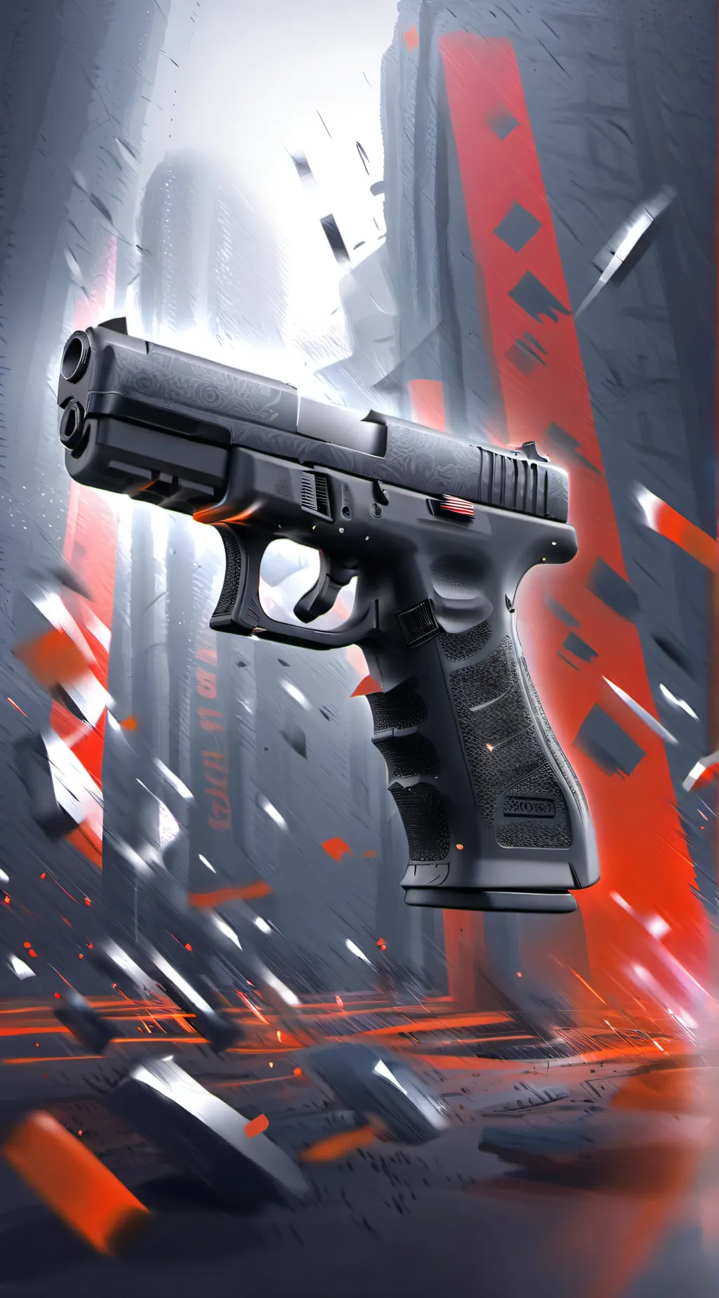 ai character: Glock 19 background