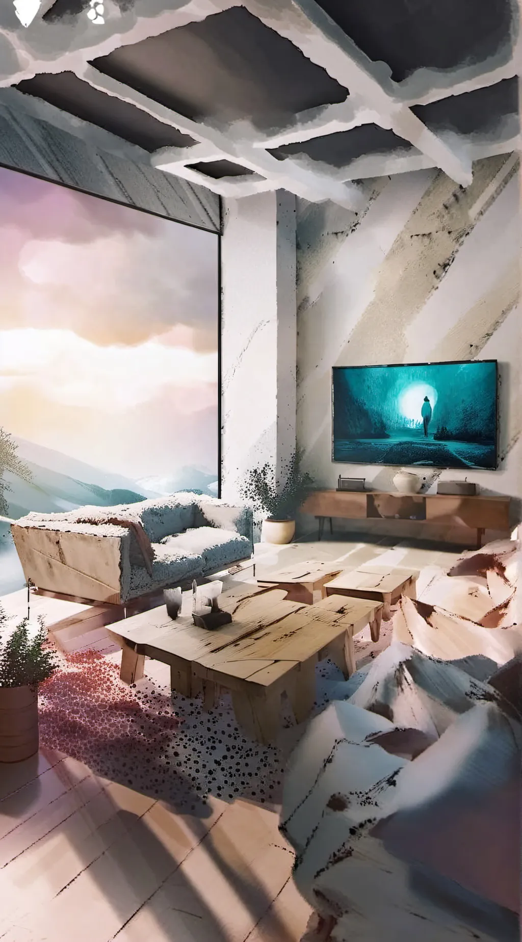 ai character: mha meeting frends background