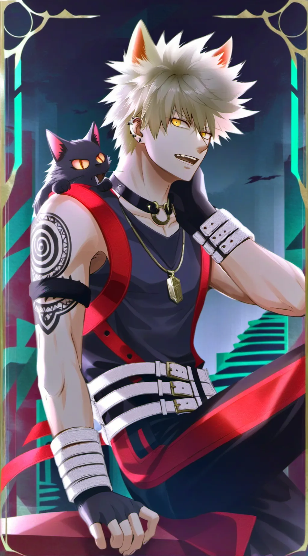 ai character: New student background