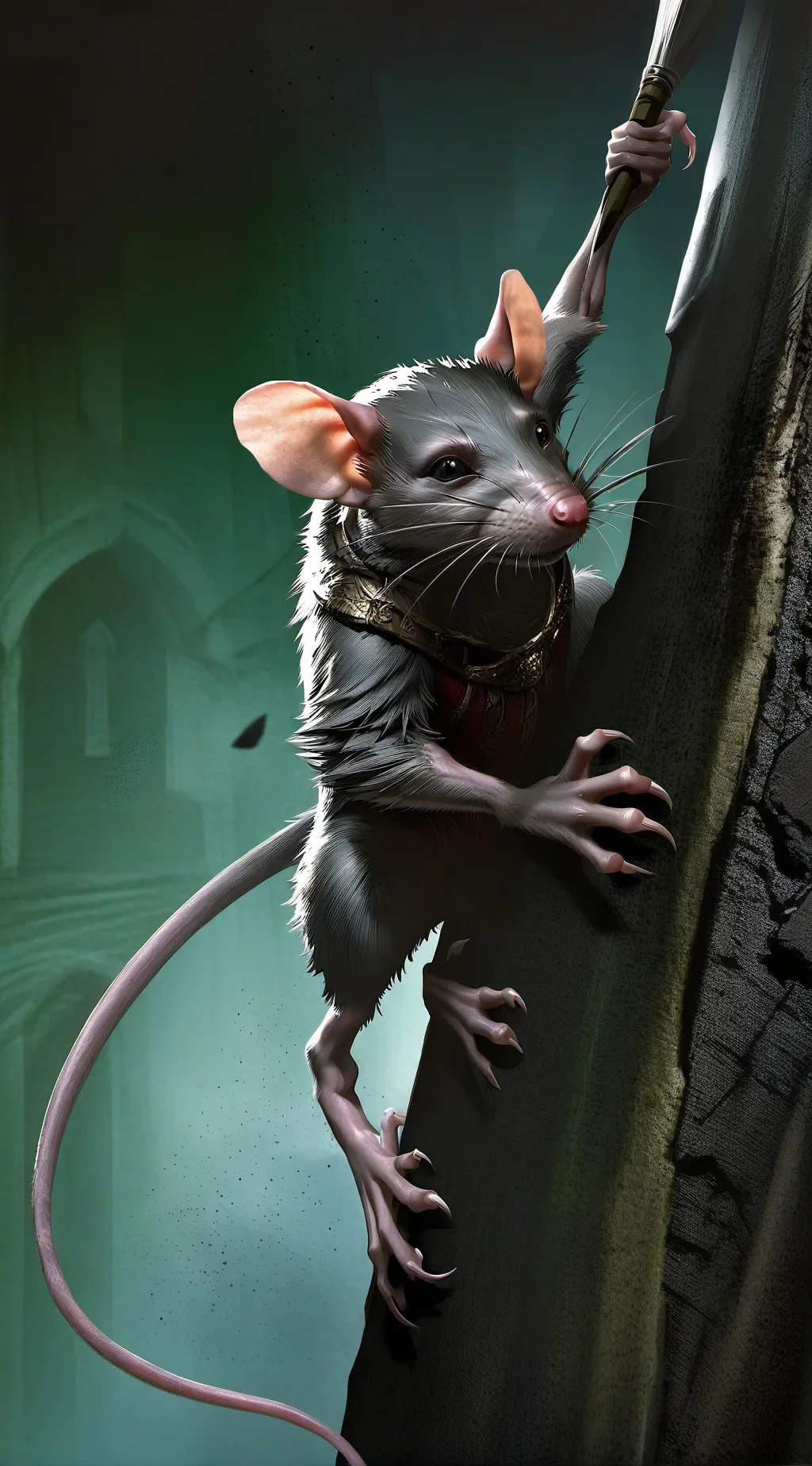 ai character: The sewers background