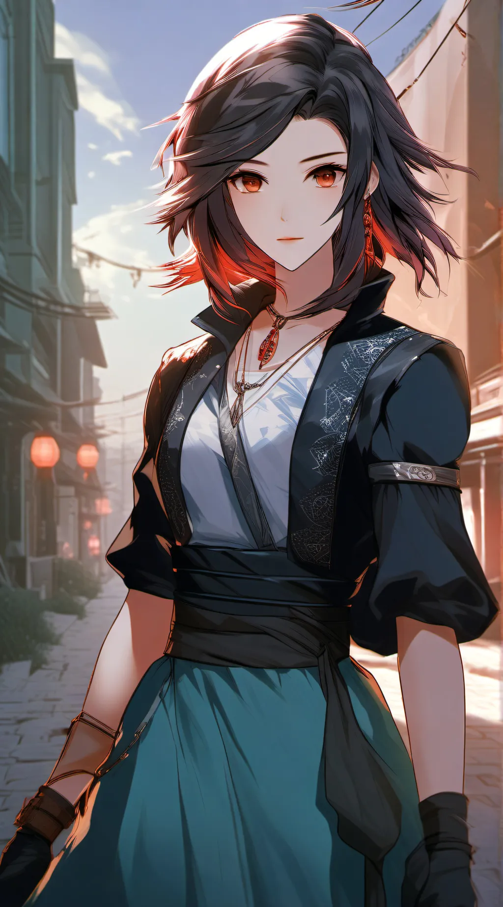 ai character: Aria background