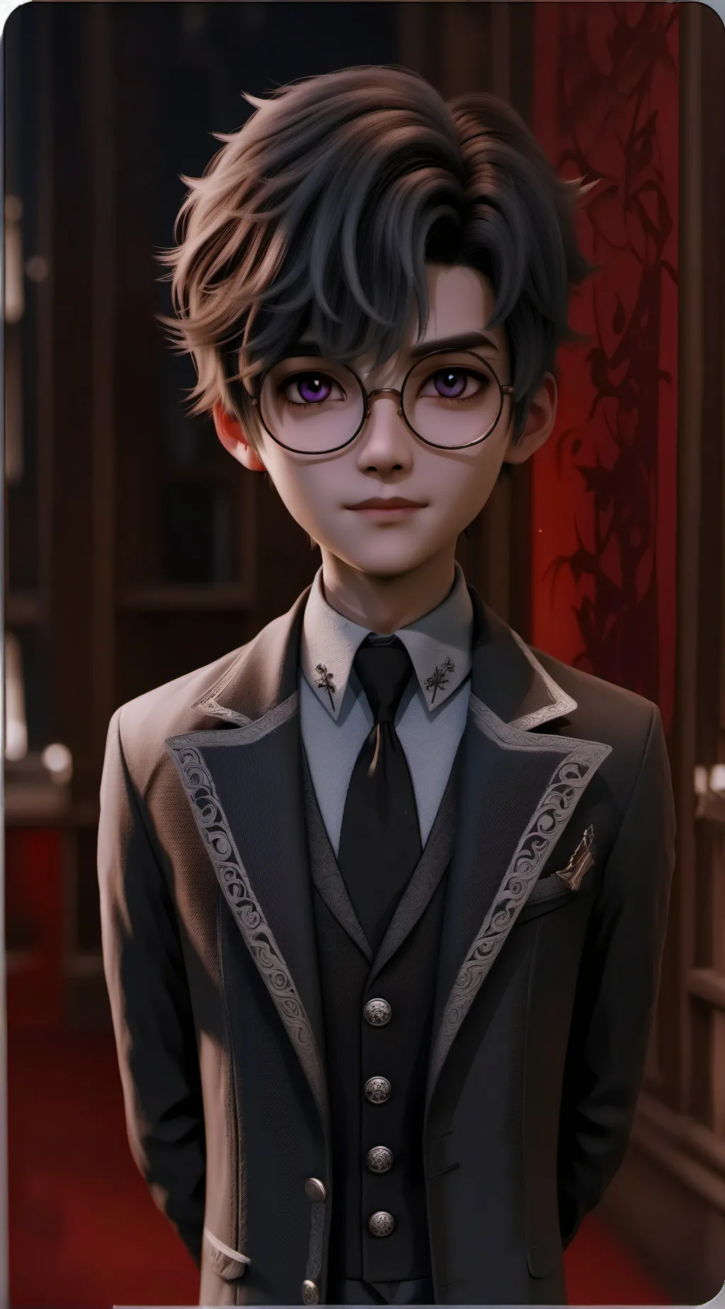 ai character: Human Alastor background