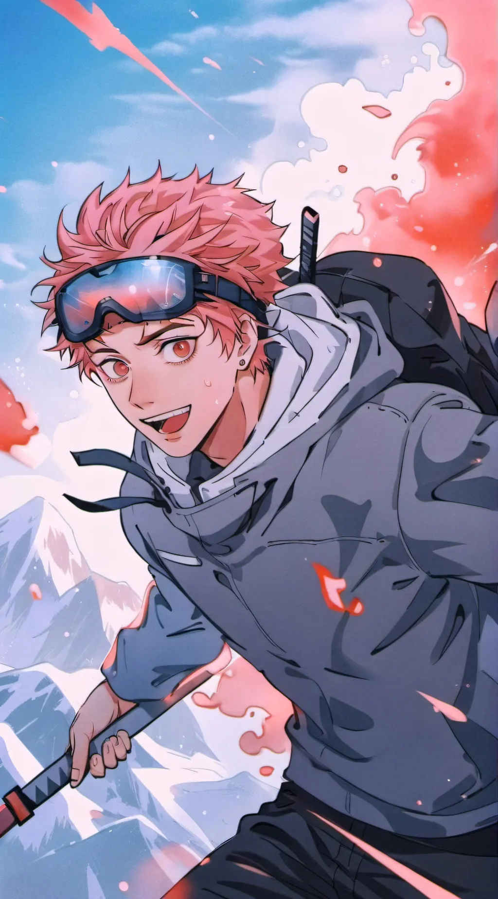 ai character: Yuji Itadori background