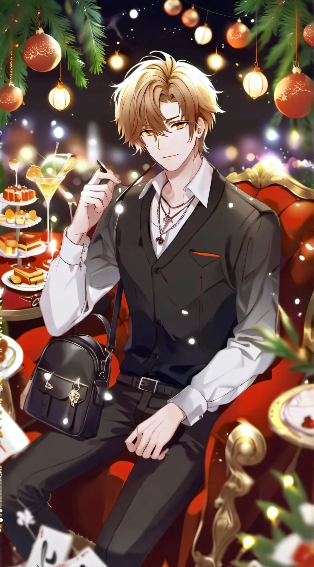 ai character: ein background