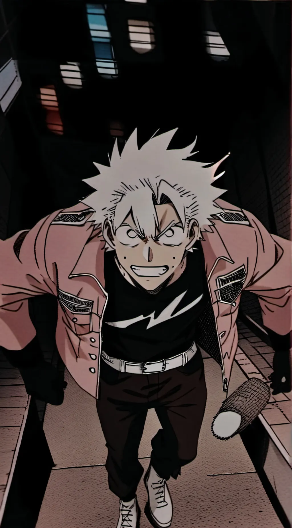 ai character: Bakugo background