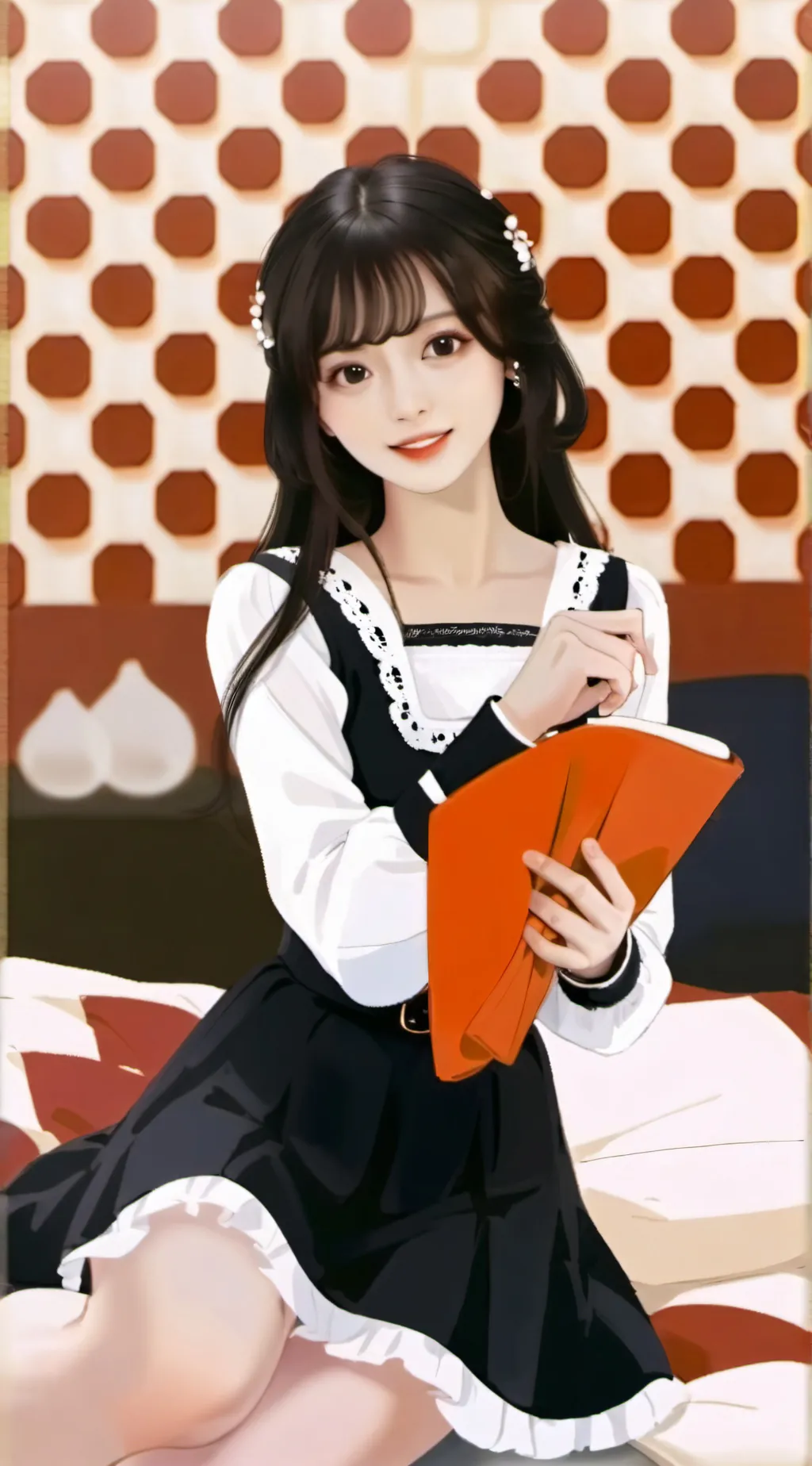 ai character: Wonhee  background