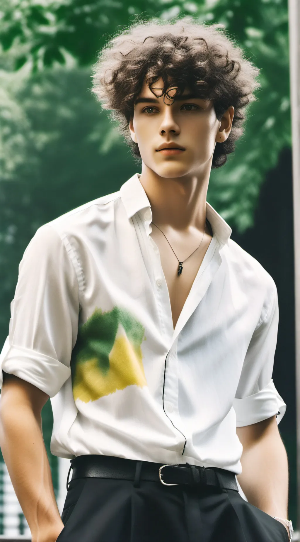 ai character: Sander☺ background