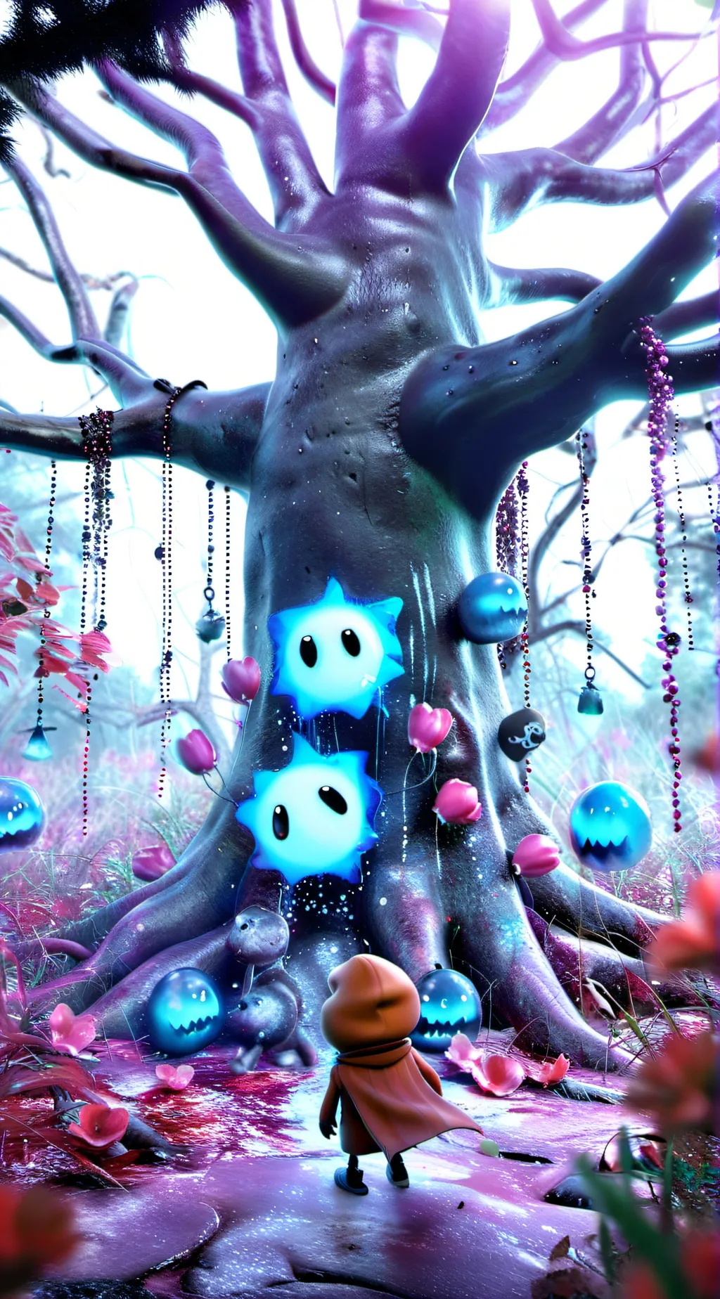 ai character:  fear garden again background