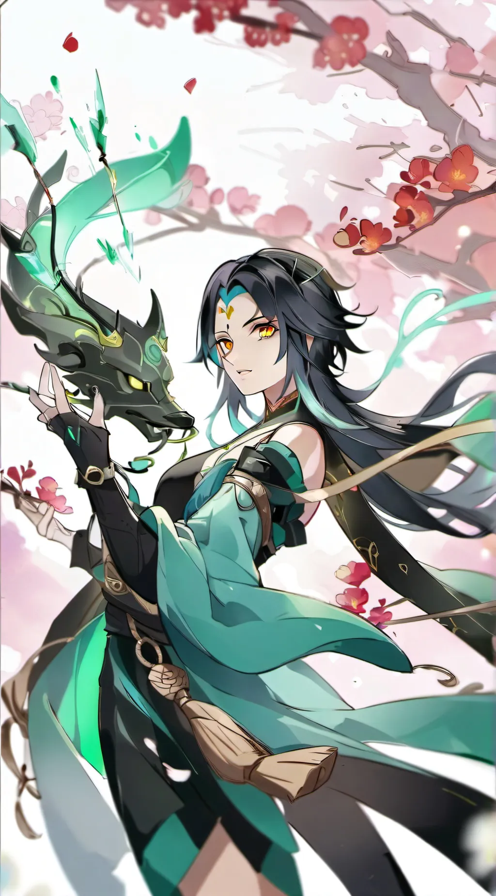 ai character: Mavka background