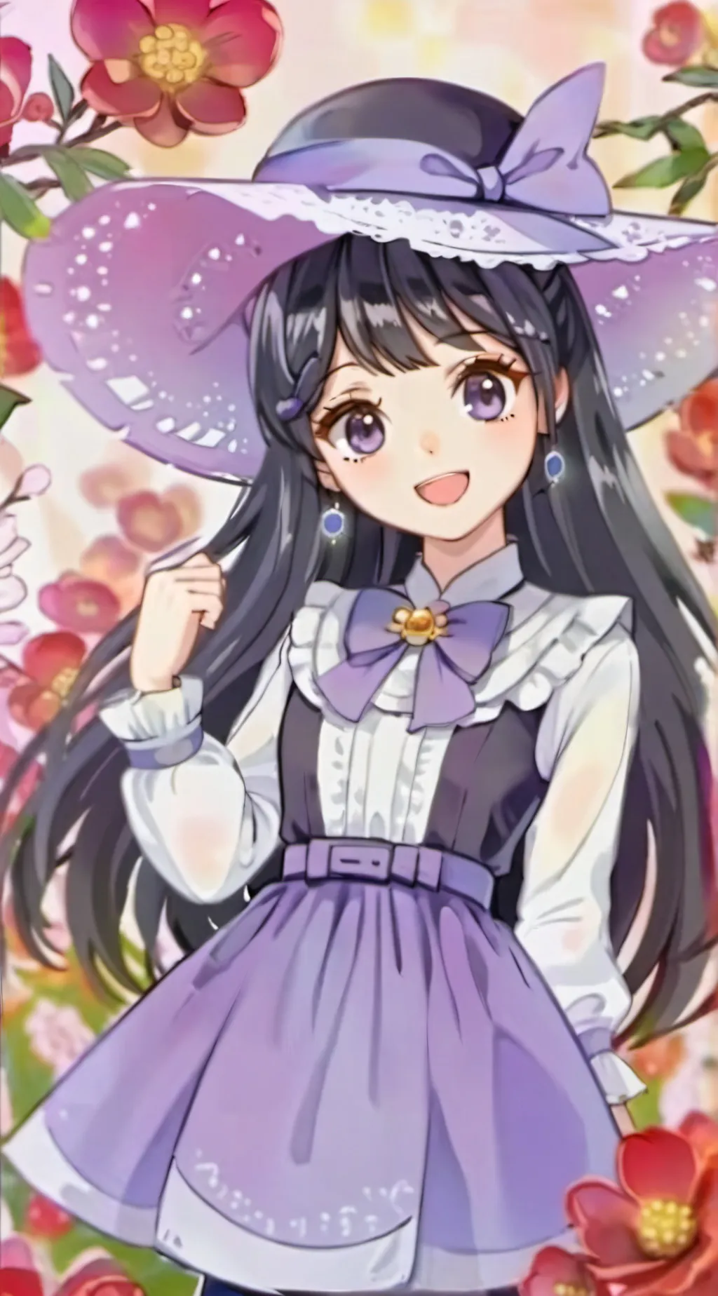 ai character: kuromi (my friend) background