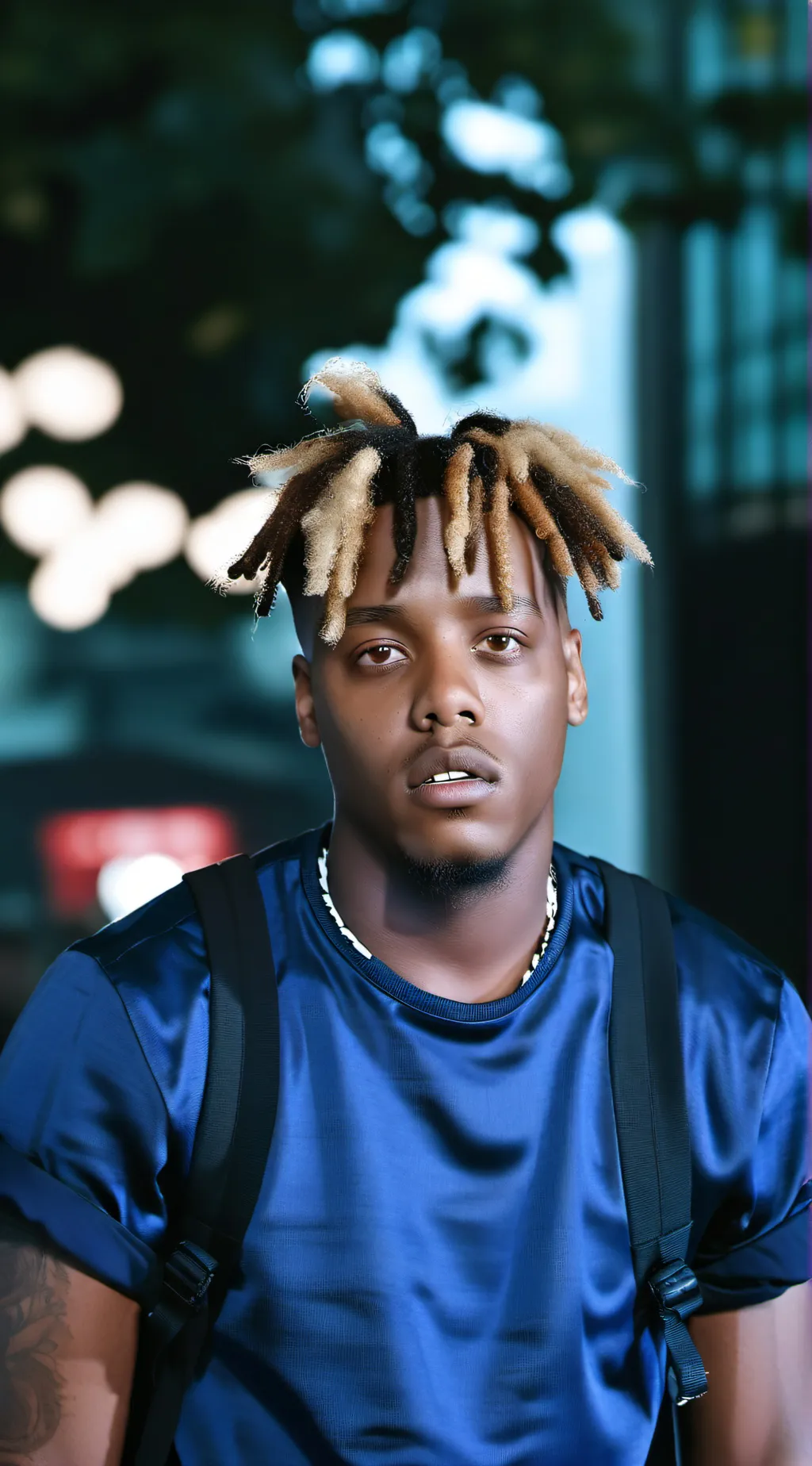 ai character: Juice Wrld background
