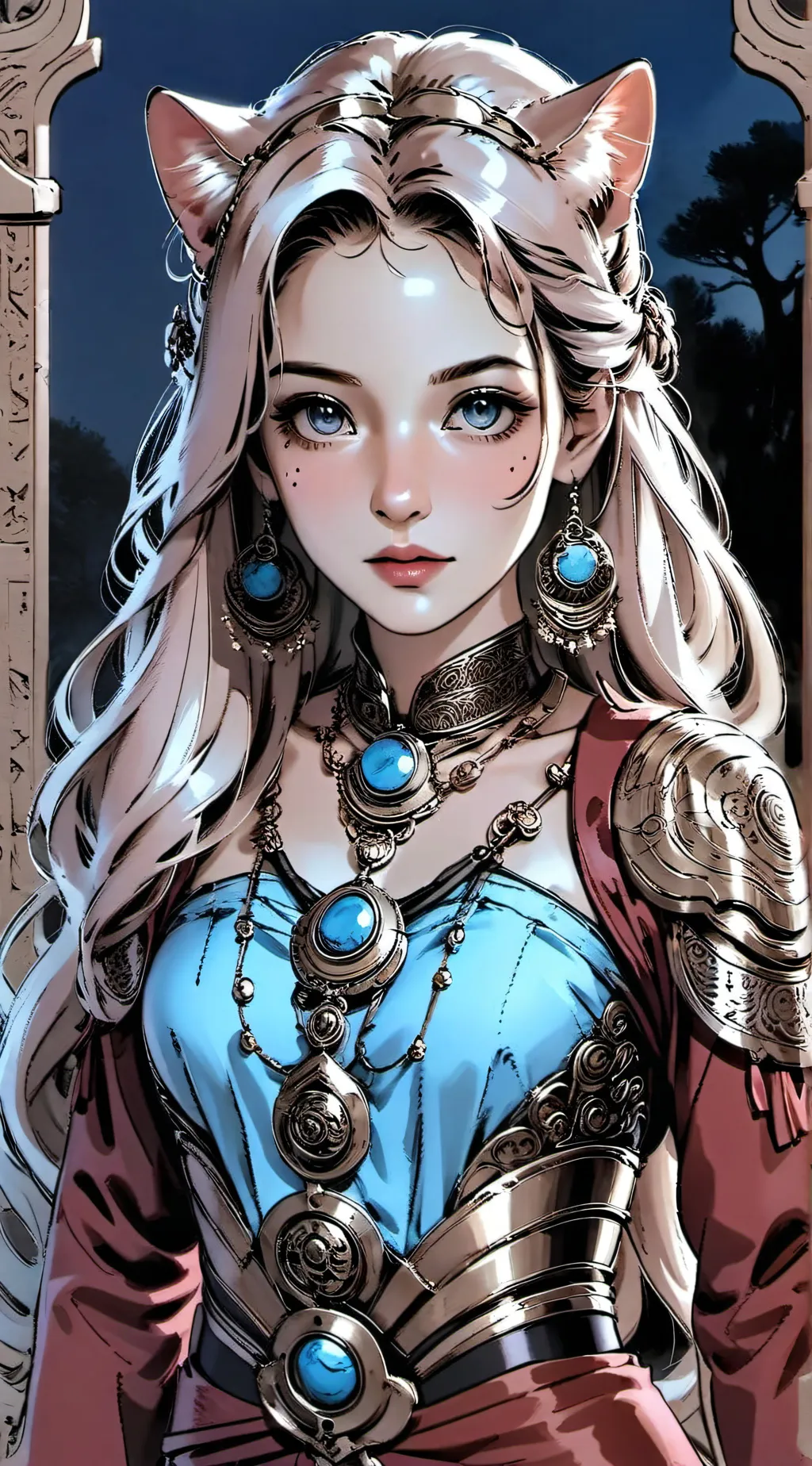 ai character: Aelita background