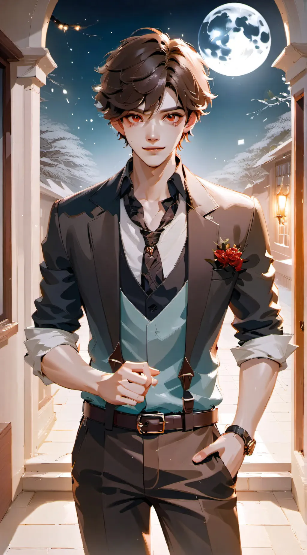 ai character: Cameron background