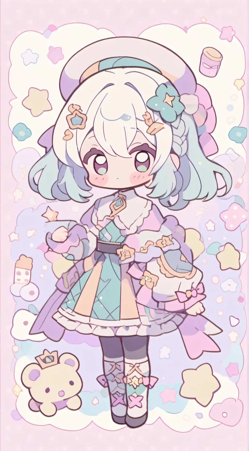 ai character: hh background