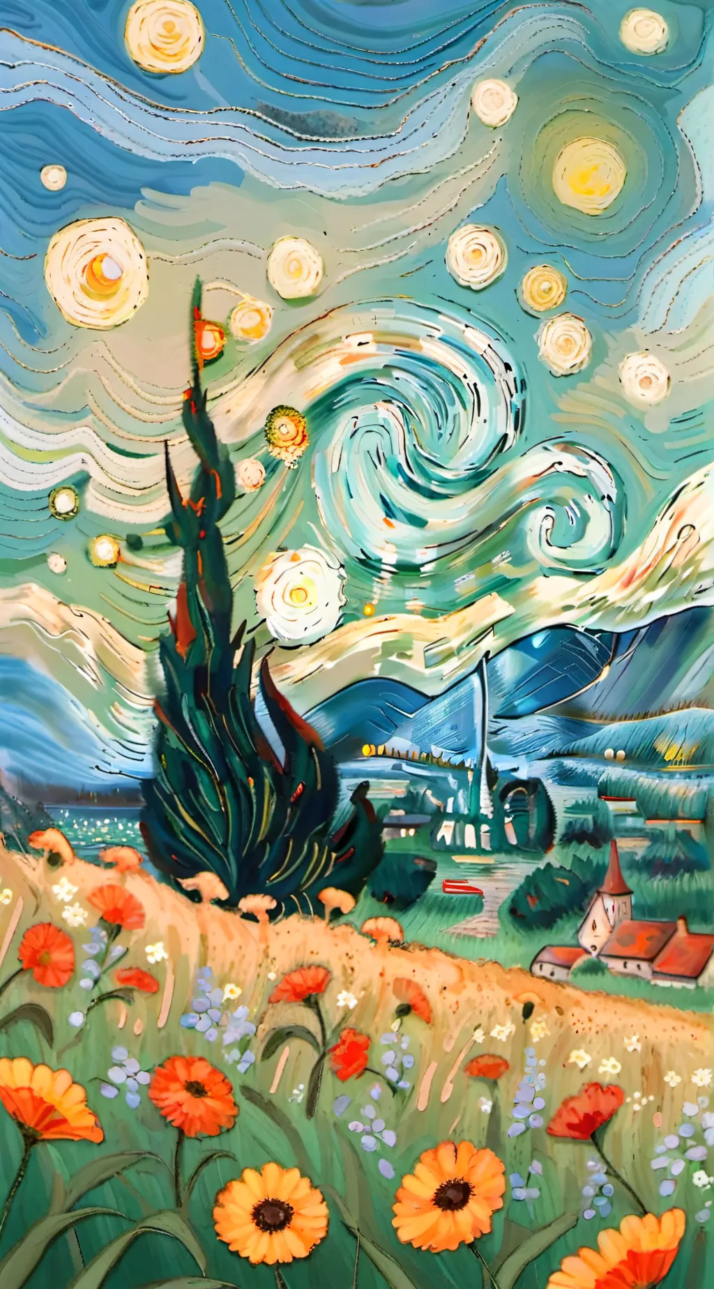 ai character: Dream and George  background