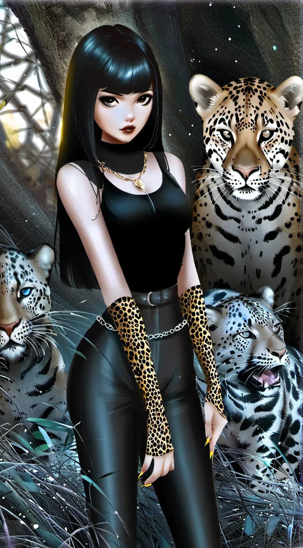 ai character: Emmie Strange background