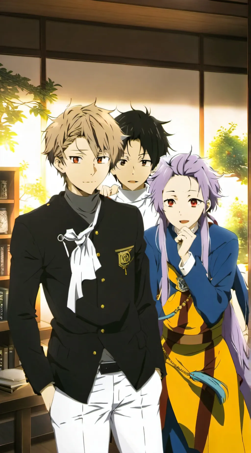 ai character: new comer  background