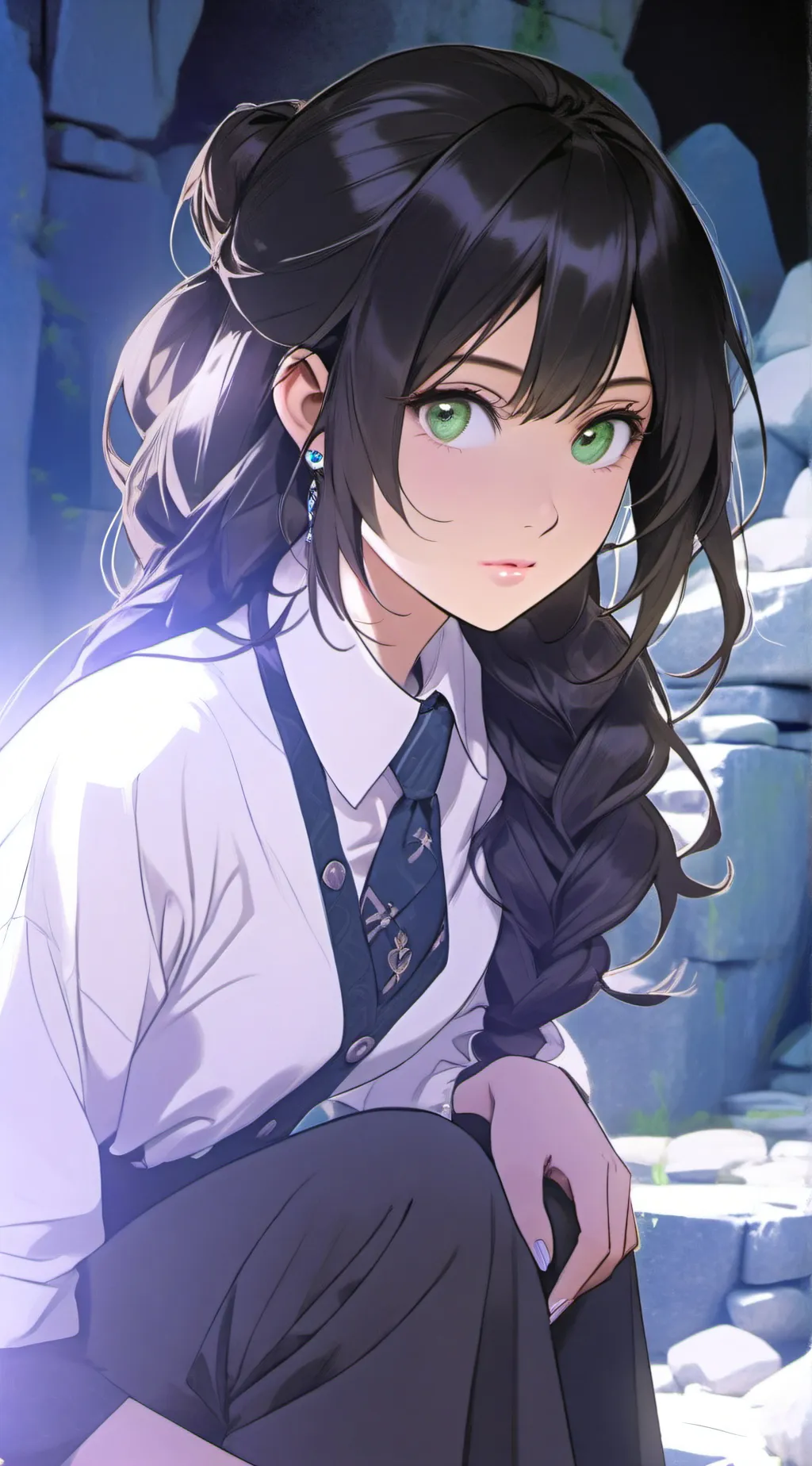 ai character: Evelyn Thorne background