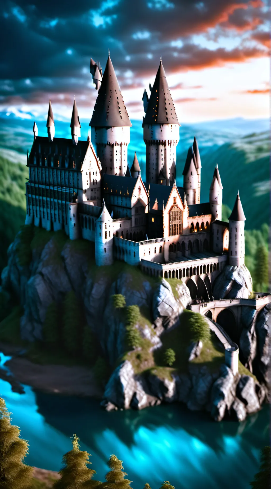 ai character: HOGWARTS RP background