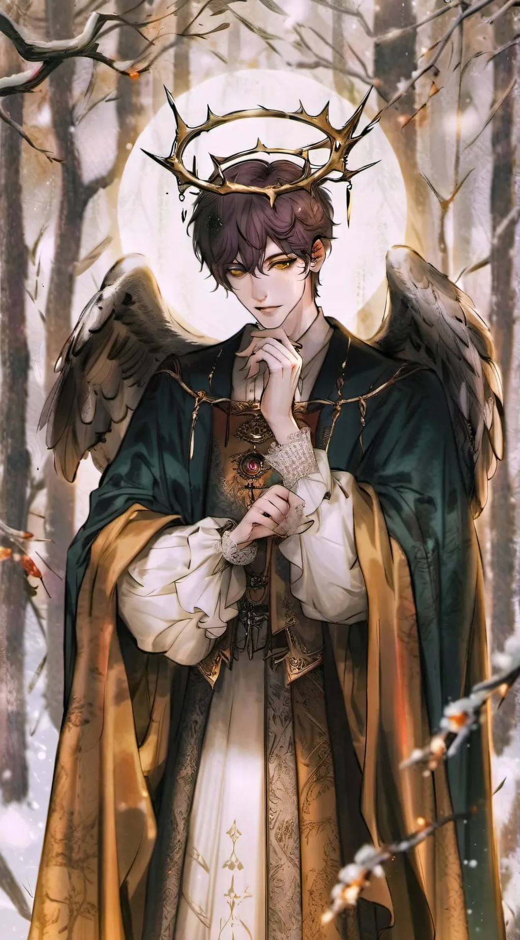 ai character: Ronce. ❦ background