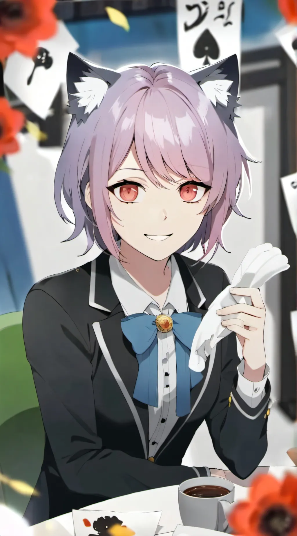 ai character: Uwu infection  background