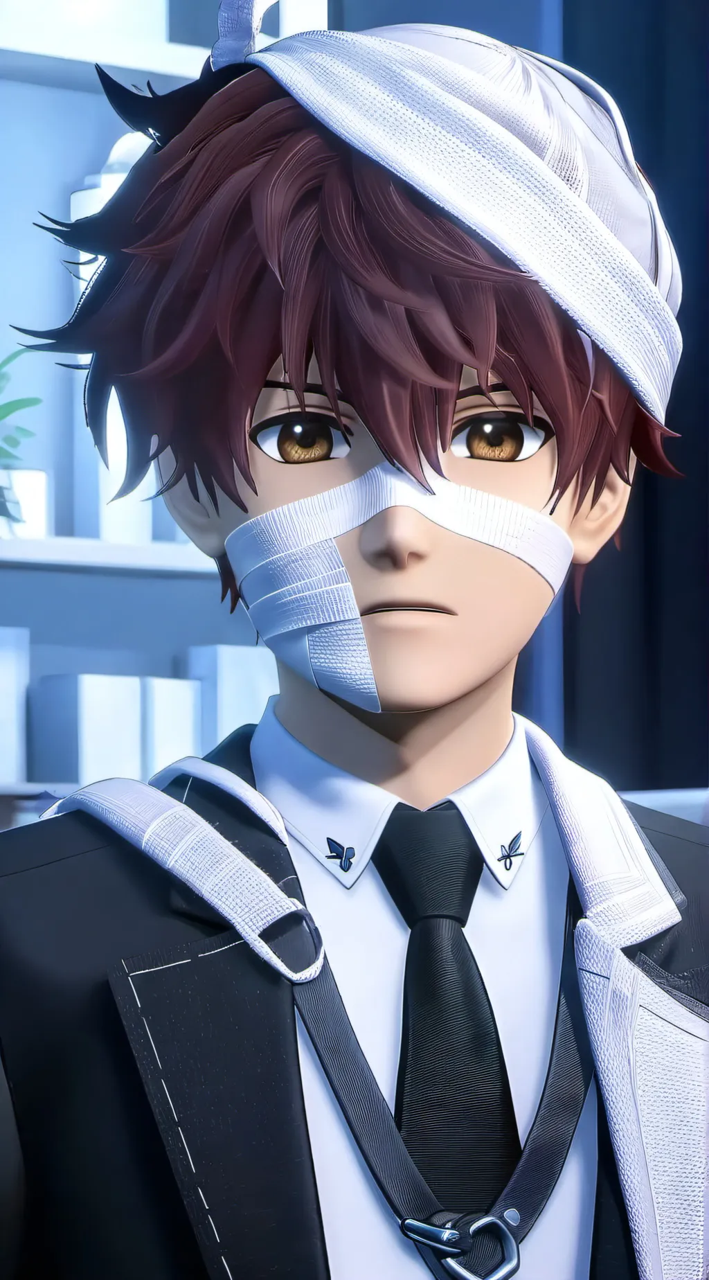 ai character: Taiyo  background