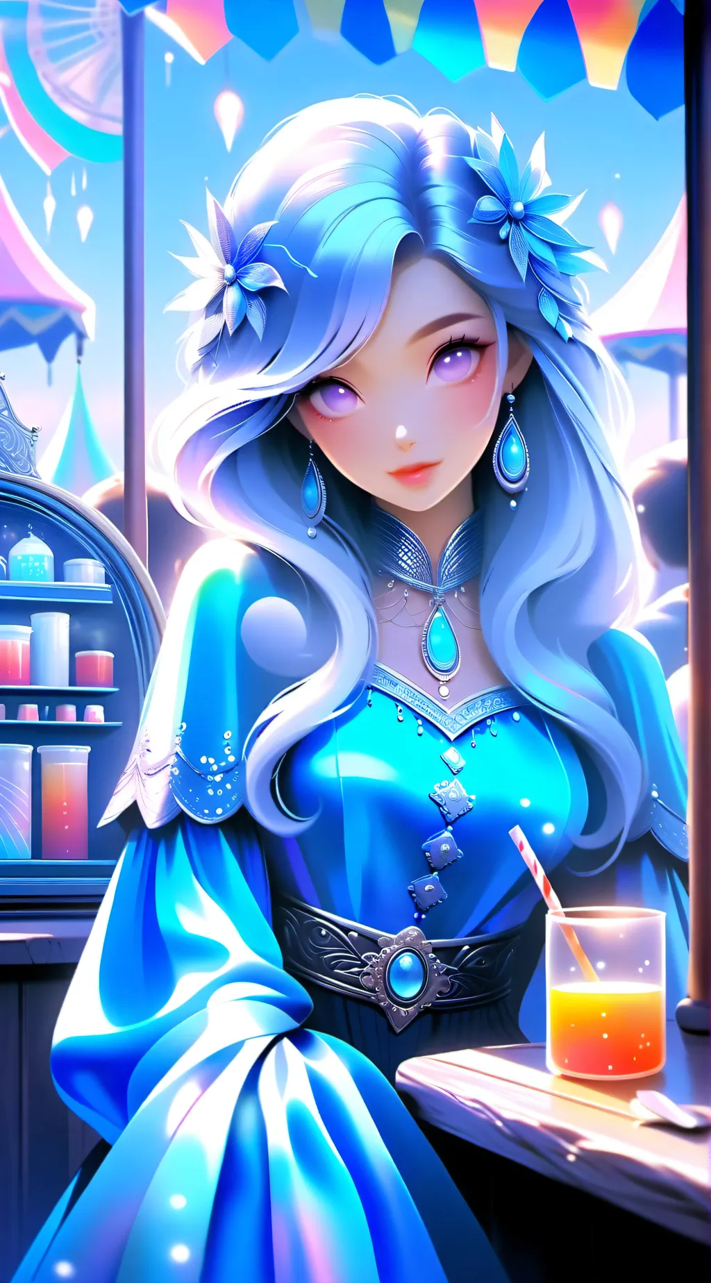 ai character: Clarissa  background