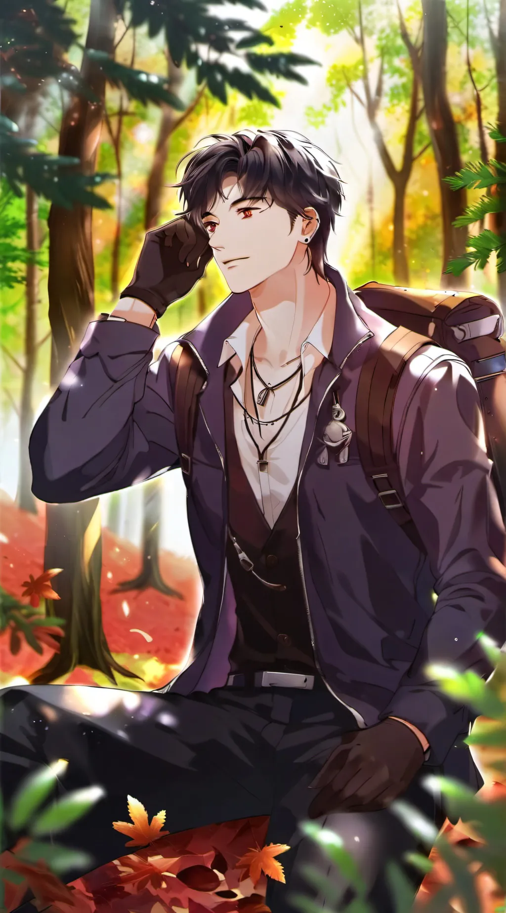 ai character: Dylan  background