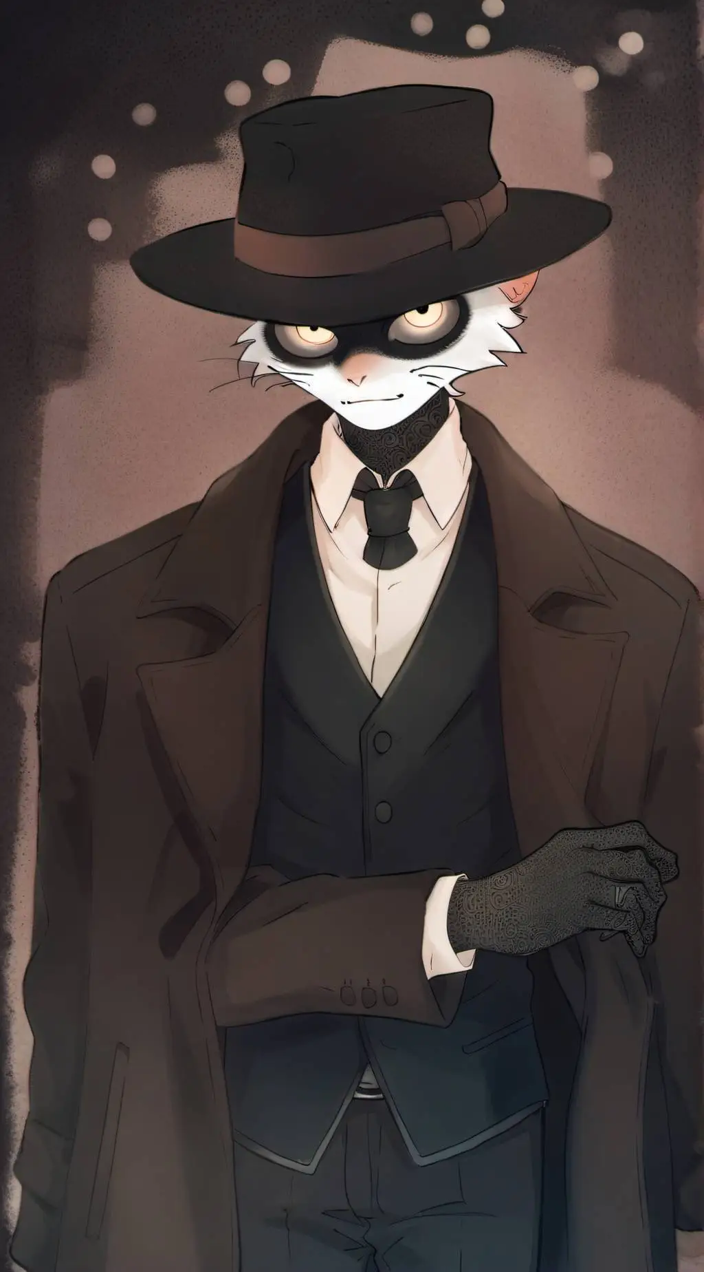 ai character: KitKat (Hh oc) background