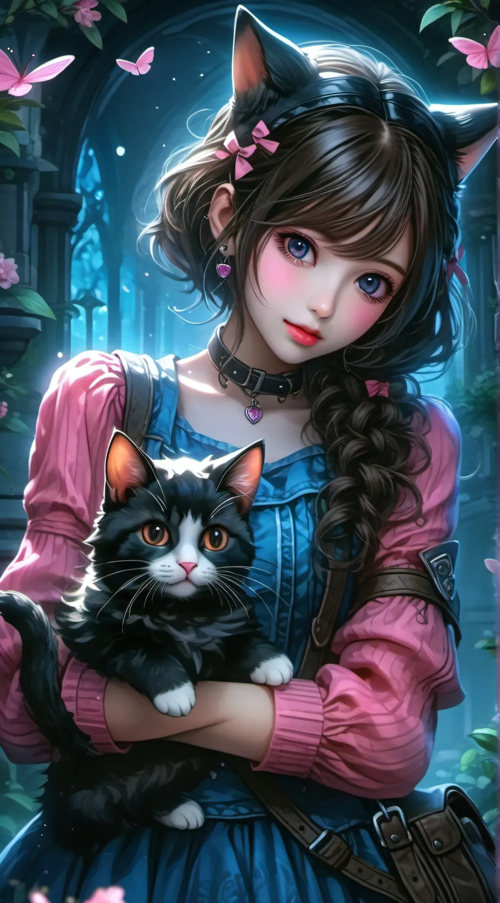 ai character: Nina  background