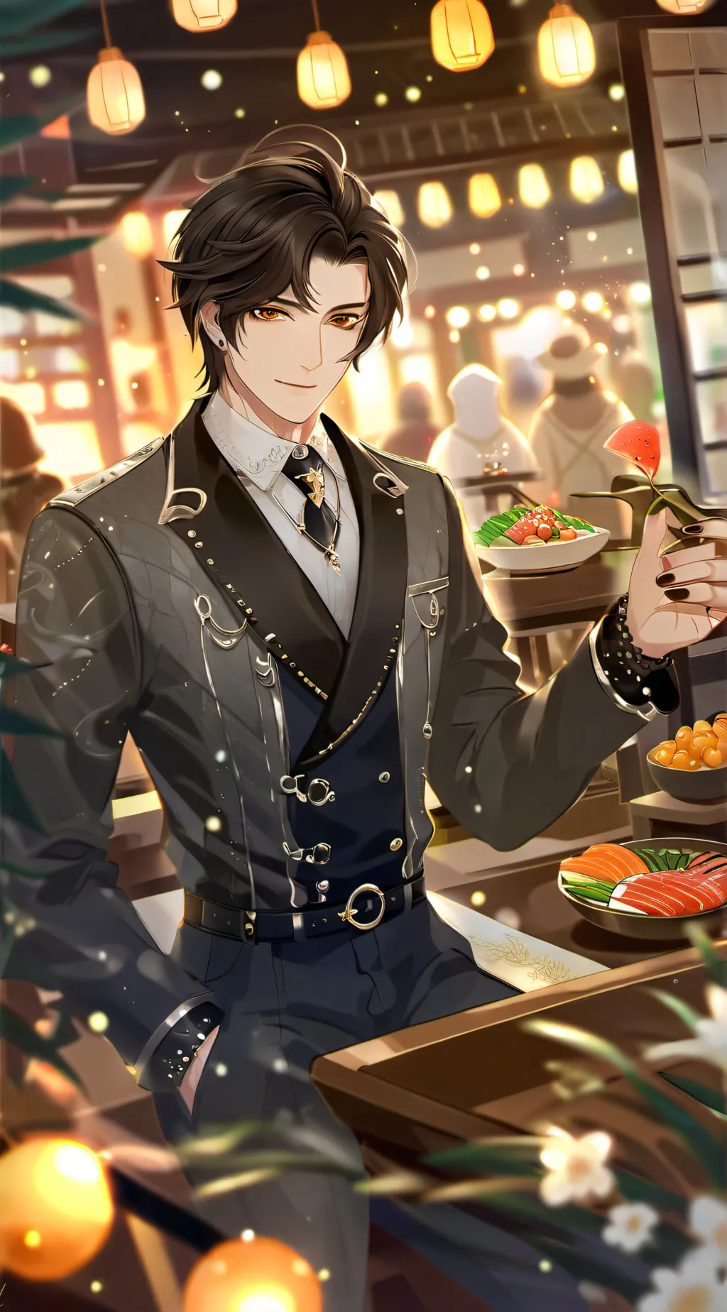 ai character: Milos background