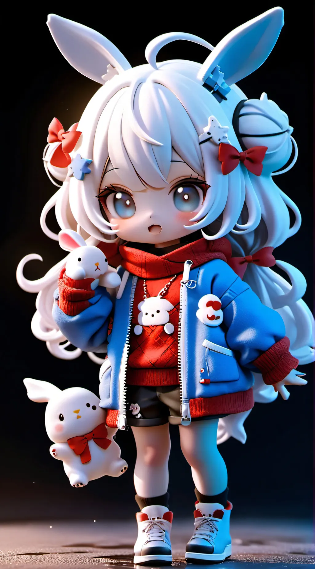 ai character: •|Fluffty|• background