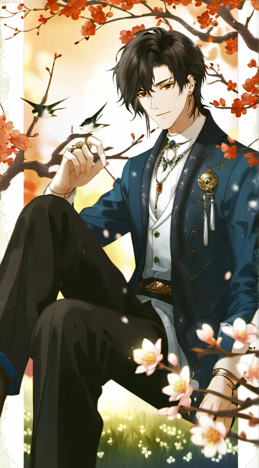 ai character: Leo background