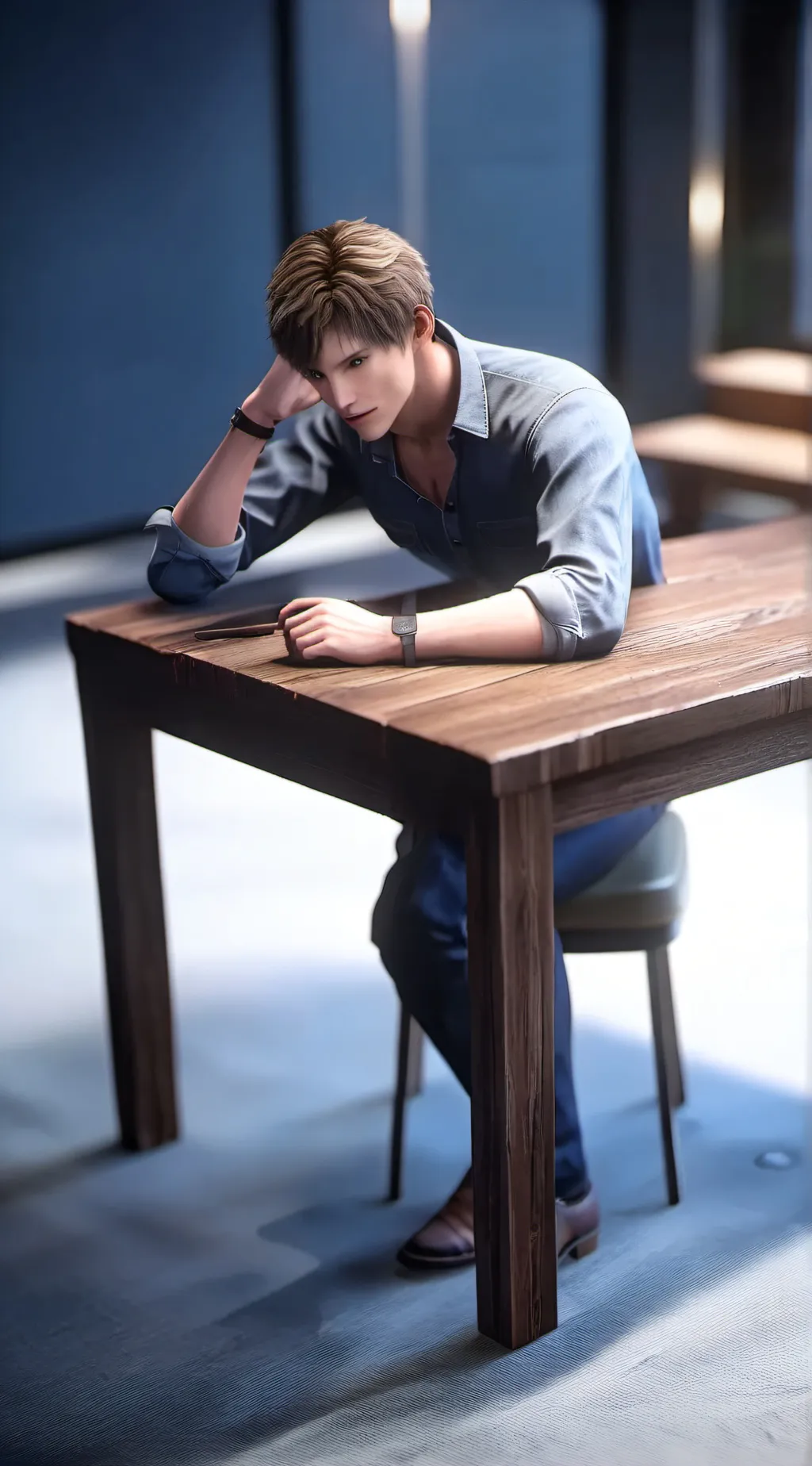 ai character: Topper Guild background