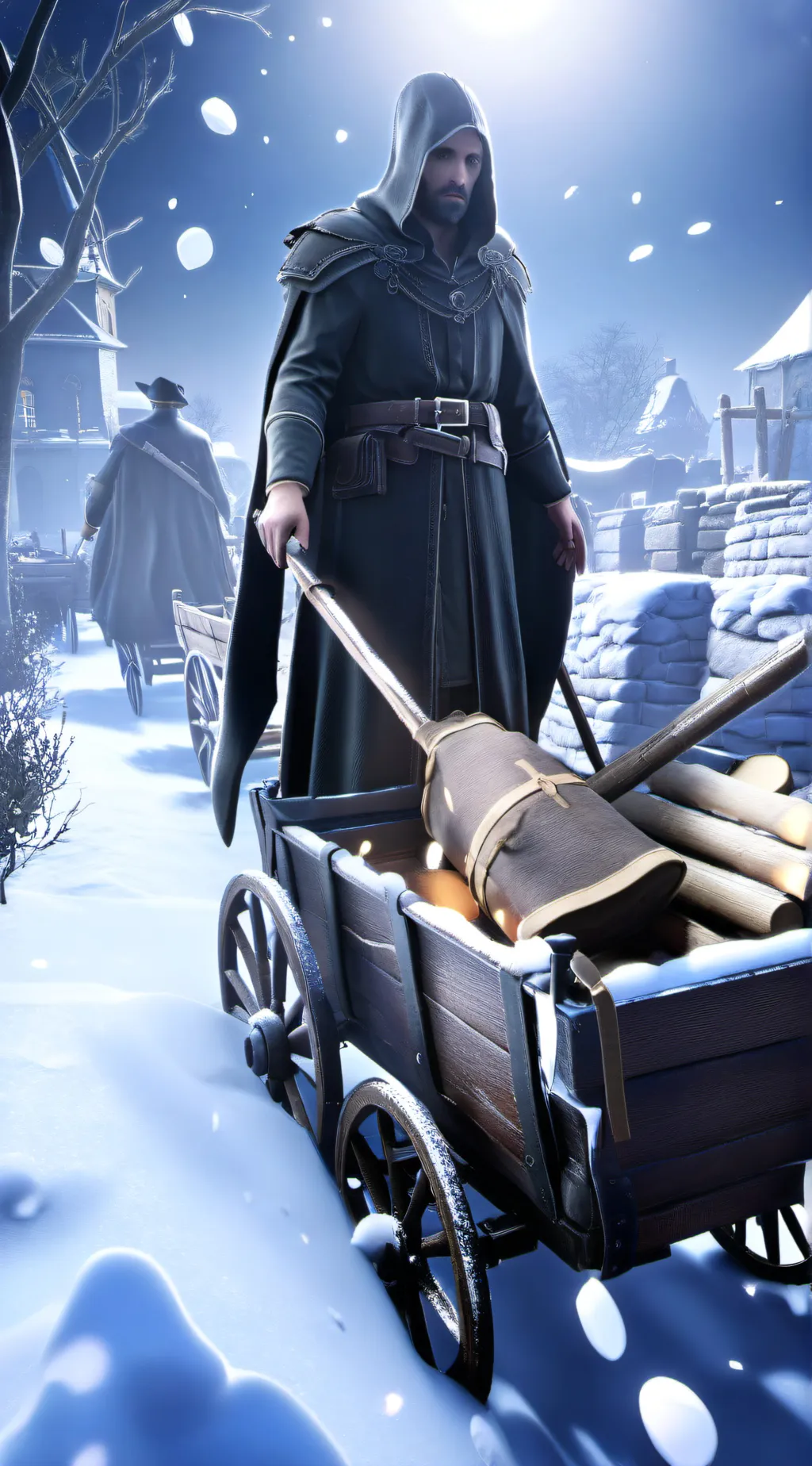 ai character: The Great Plague background