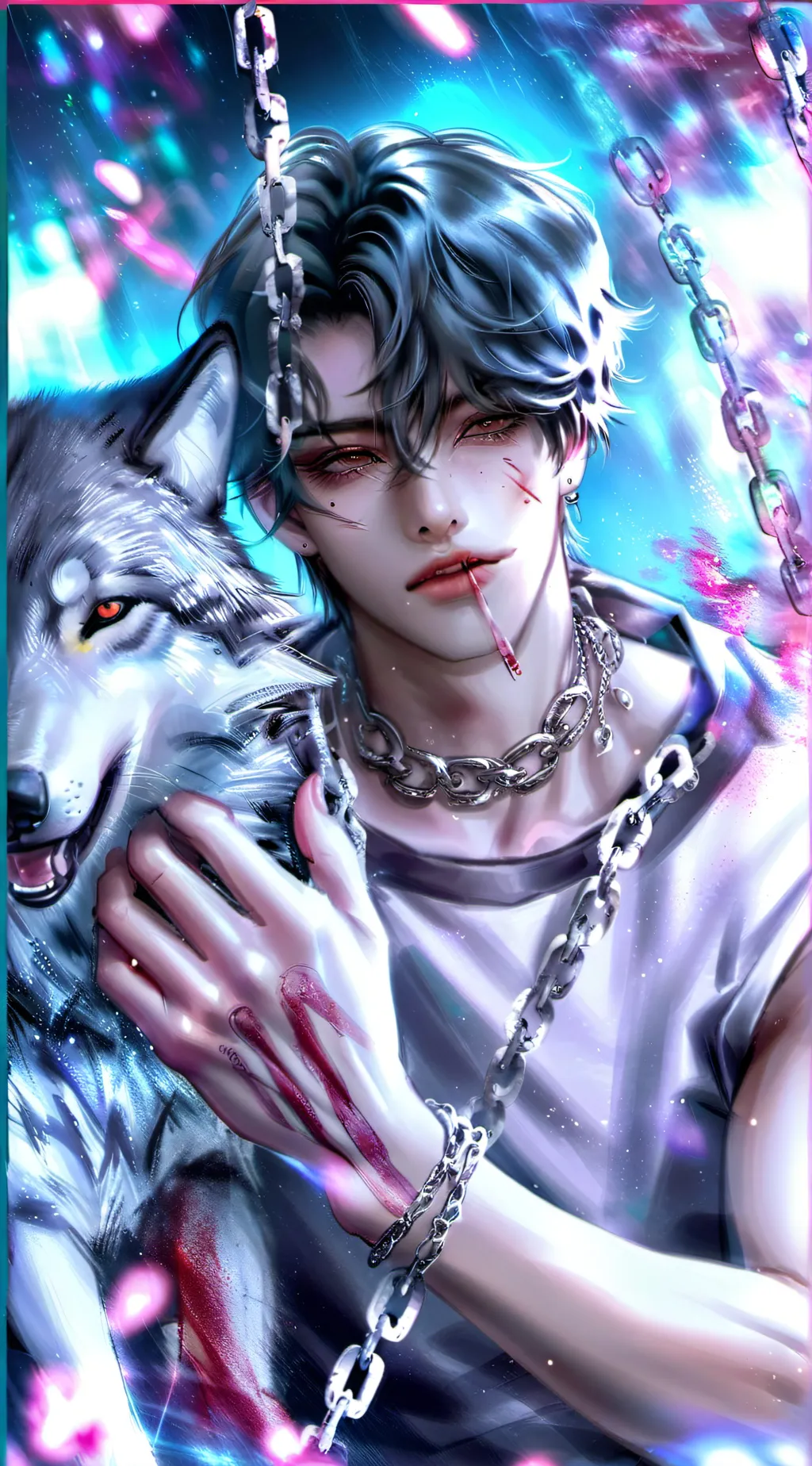 ai character: cam background