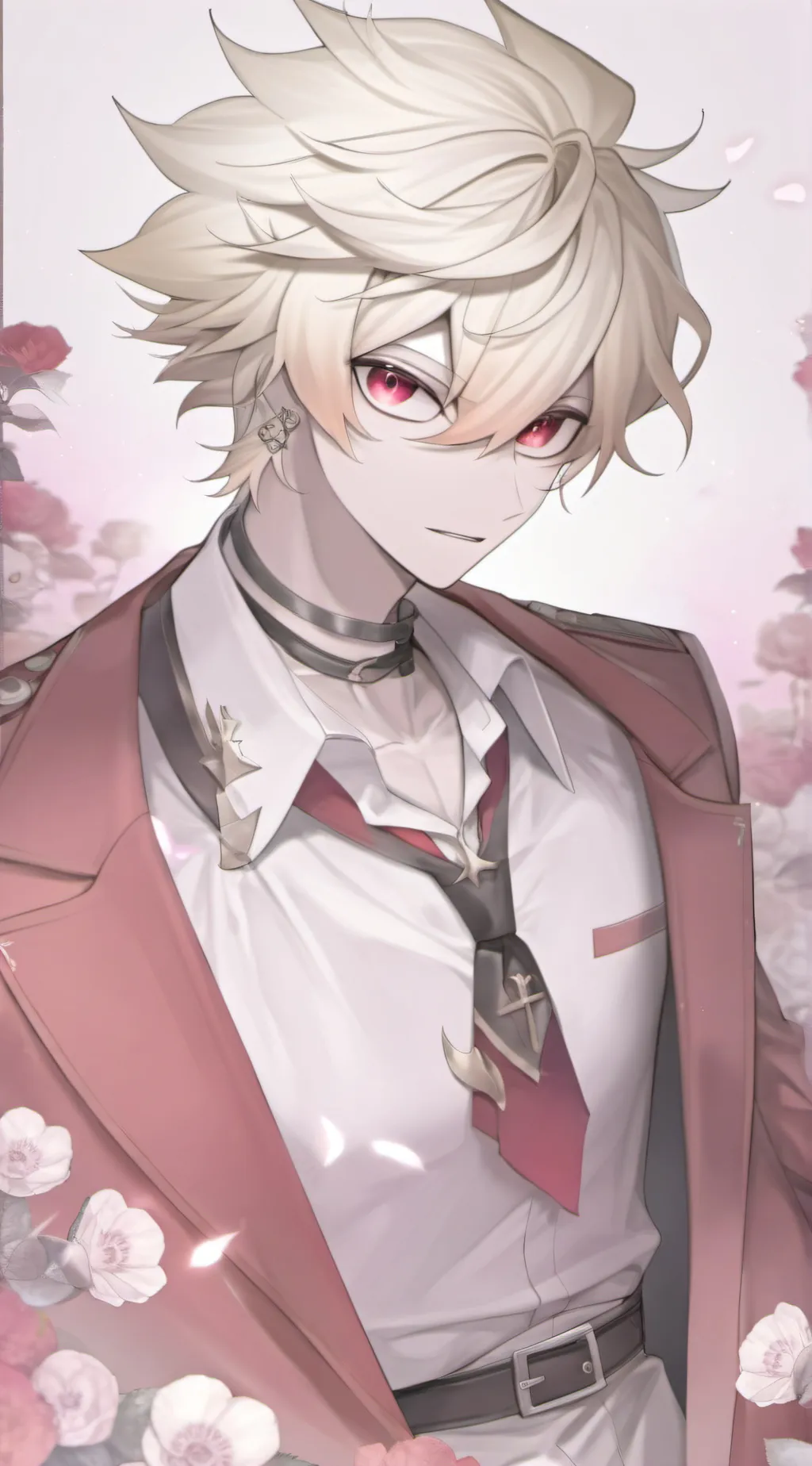 ai character: #1 hero Bakugo.  background