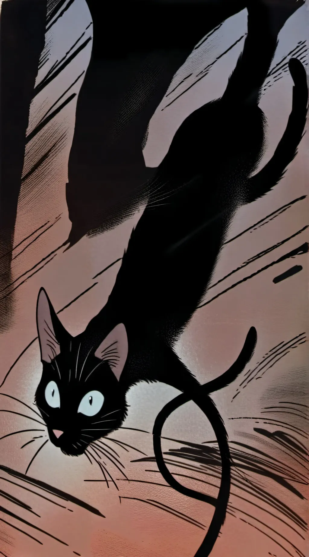 ai character: cat background