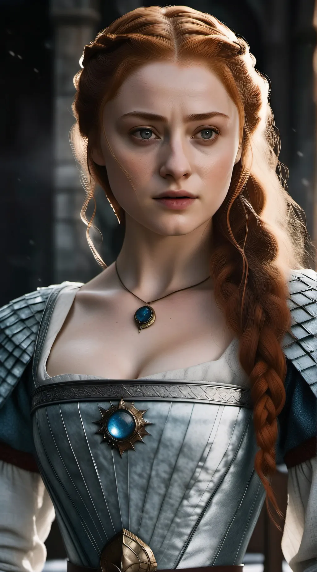 ai character: Sansa Stark  background