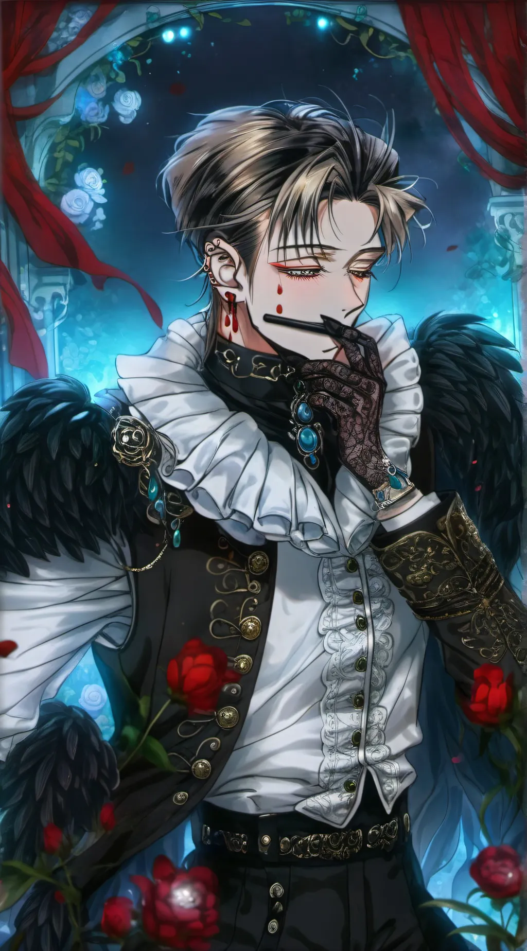 ai character: 𝐋𝐞𝐯𝐢❦ background