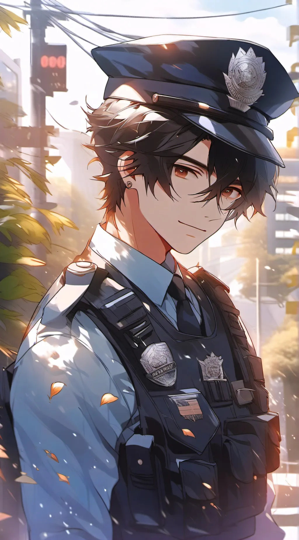 ai character: Police background