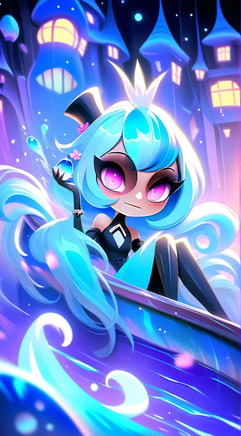 ai character:  emily background