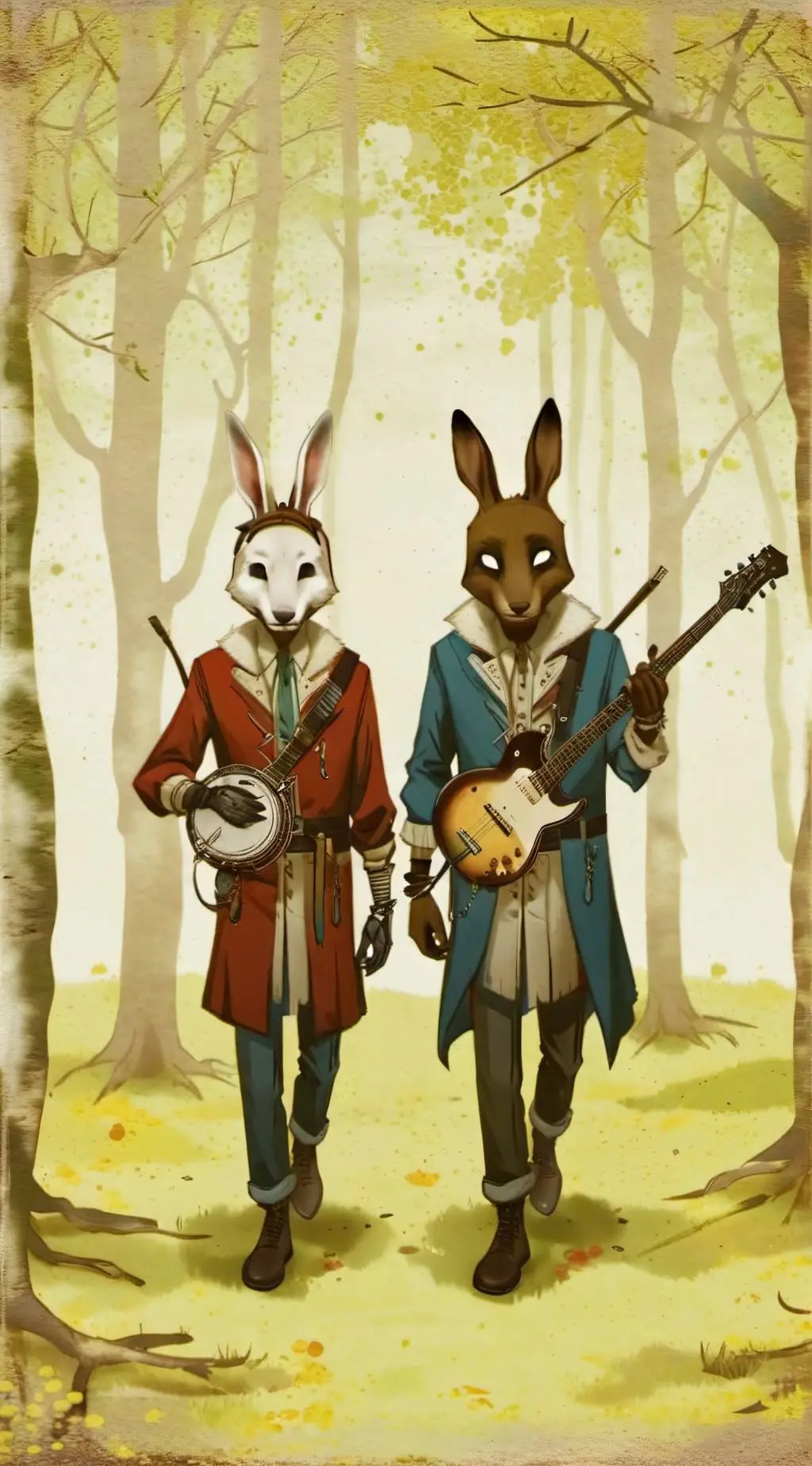 ai character: Harpy Hare background